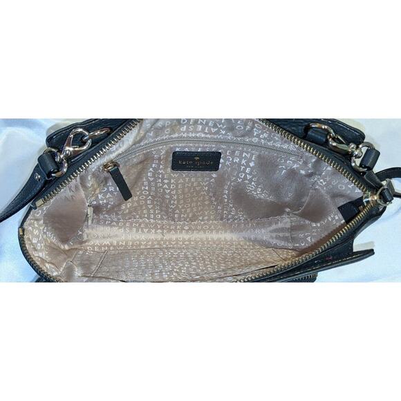 Kate Spade New York Baxter Street Blue Sevilla Leather Crossbody Shoulder Bag - Picture 14 of 16